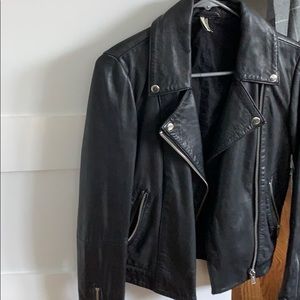 Leather jacket - topshop
